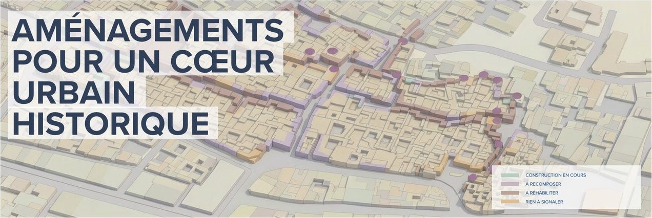 Aménagements pour un cœur urbain historique