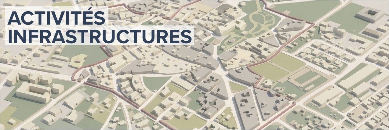 Carte des activités et infrastructures