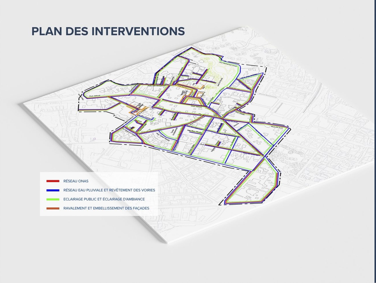 Plan des interventions