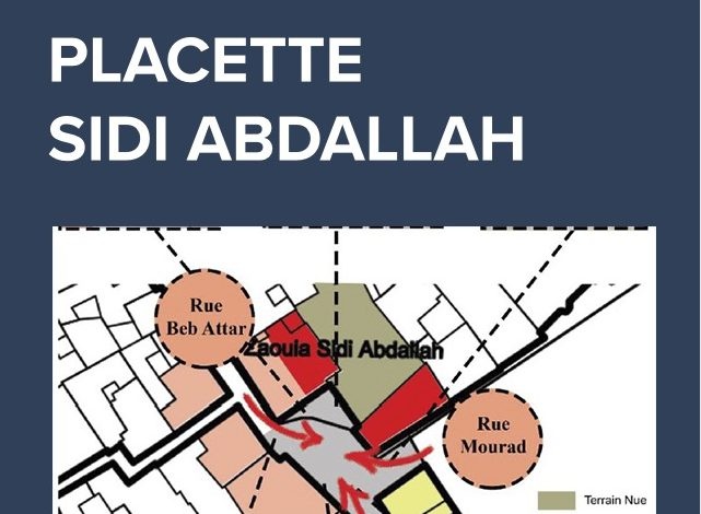 Placette Sidi Abdallah — plan des hauteurs