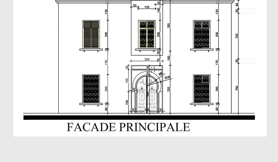Façade principale
