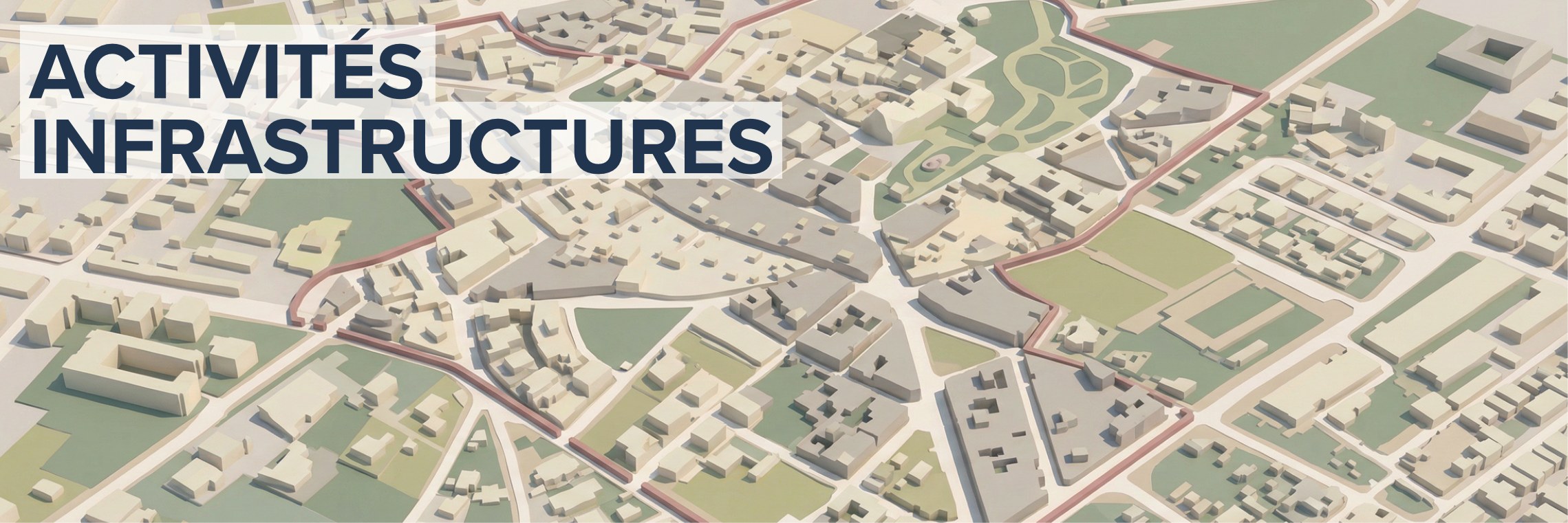 Panneau PRCA Radès — Activités et infrastructures
